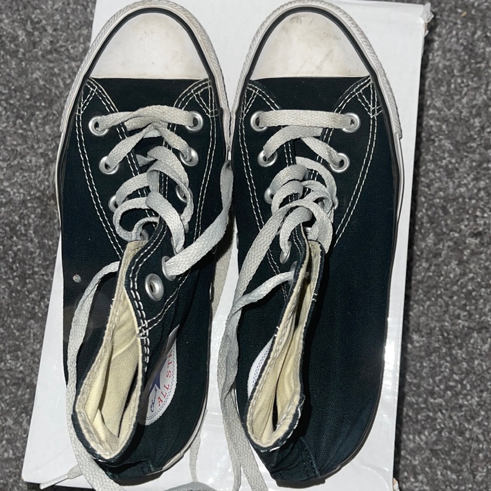 Black High-Top Converse